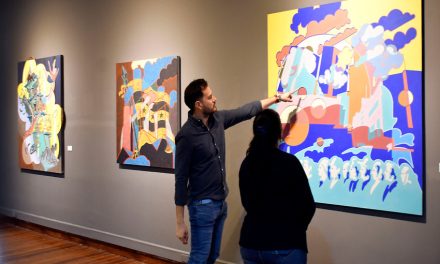 Museo Municipal exhibe cuadros del artista Tyron Luna