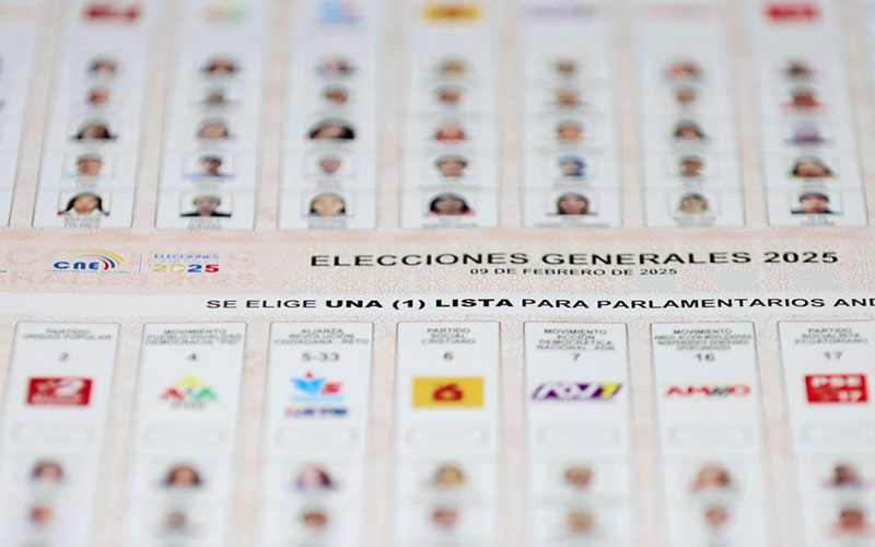 CNE inicia la impresión de papeletas para las Elecciones 2025