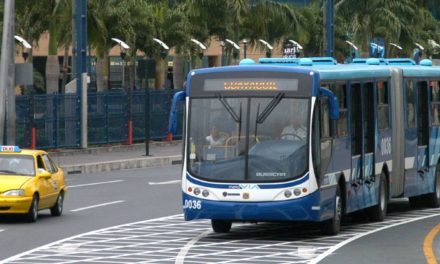 Carril de Metrovía en la av. Carlos Julio Arosemena será  compartido en horas y tramos de mayor afluencia vehicular