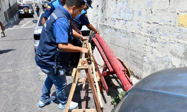 Justicia y Vigilancia realizó operativos para recuperar el espacio público en Av. Barcelona y Cerro del Carmen