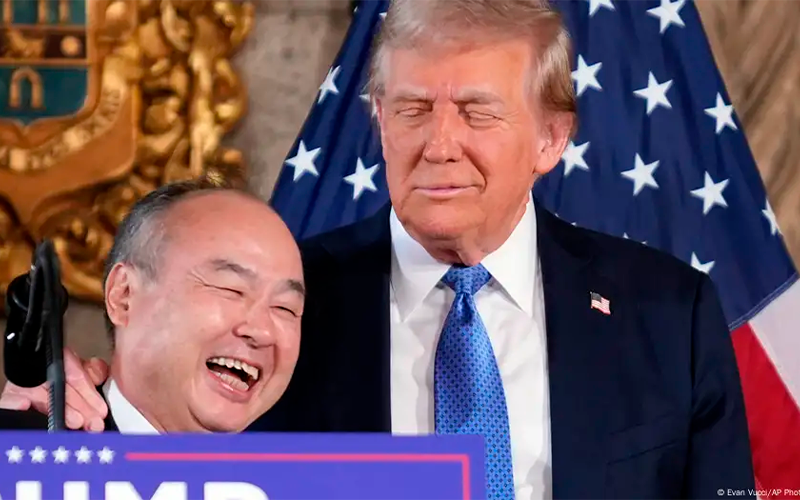 Trump: SoftBank invertirá 100.000 millones dólares en EE. UU