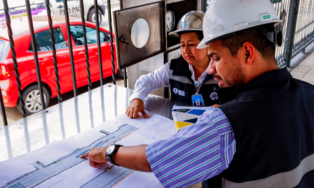 Inició obra para reubicar la parada “Aviación Civil Este” del Sistema Metrovía