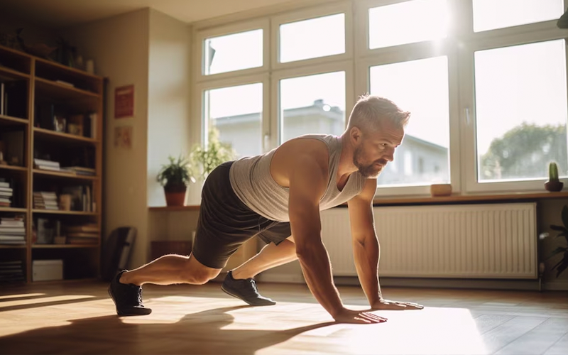 Cómo mantener el cuerpo fuerte y flexible con ejercicios sencillos desde casa