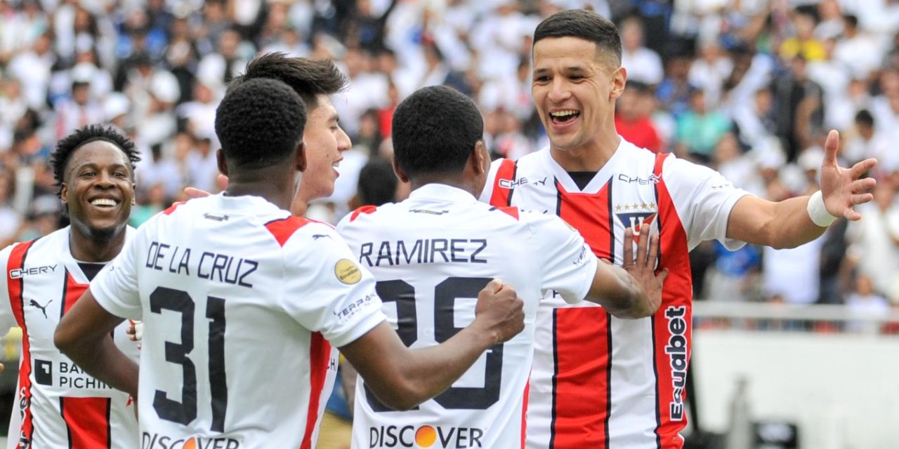 LIGAPRO | Liga de Quito ganó la segunda etapa y festejó tras la goleada ante Deportivo Cuenca