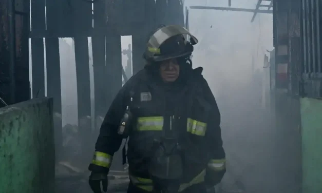 Incendio en un mercado de la capital de Honduras