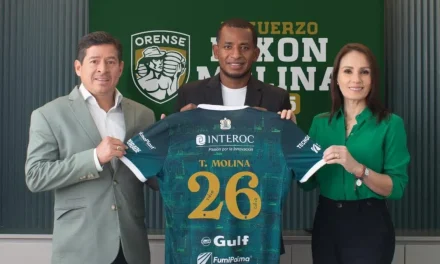 OFICIAL: Nixon Molina es nuevo jugador de Orense