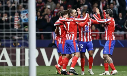 El Atlético Madrid se impuso al Slovan Bratislava en Champions