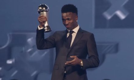 Premio The Best: Vinicius JR fue elegido como el mejor jugador del mundo