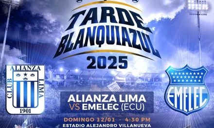 Alianza Lima anuncia su partido ante Emelec en la ‘Tarde Blanquiazul 2025’