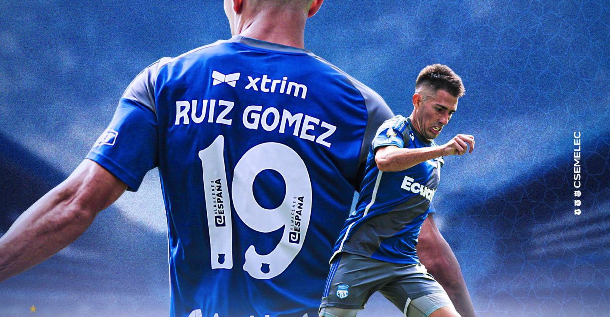 Emelec anuncia la renovación de Juan Pablo Ruiz