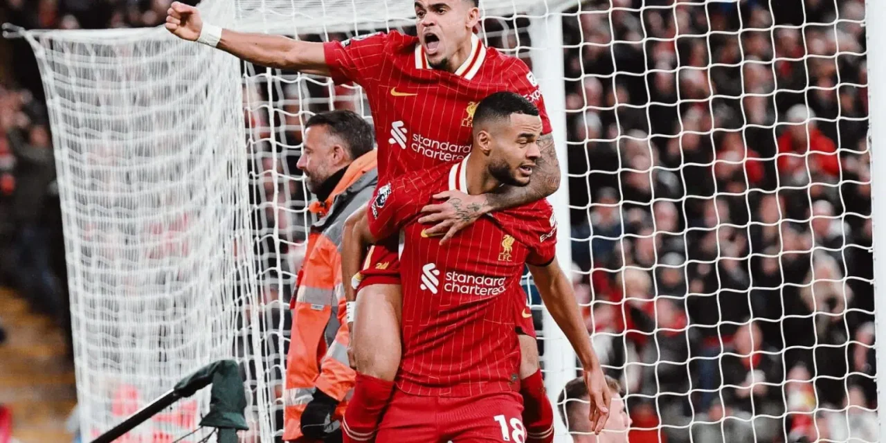 Liverpool dejó escapar puntos en casa frente al Fulham