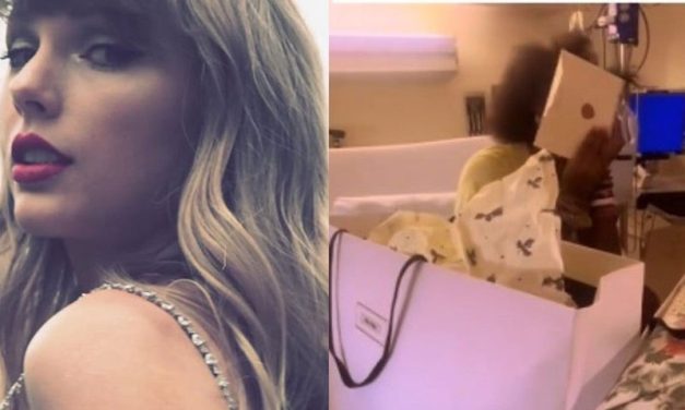 Taylor Swift sorprende a fan de un hospital al regalarle la ropa que le elogió