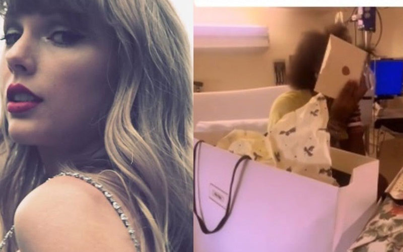 Taylor Swift sorprende a fan de un hospital al regalarle la ropa que le elogió