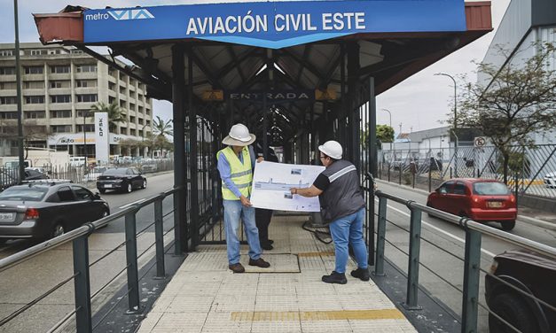 Trabajos de desmontaje de la parada “Aviación Civil Este” se realizará por las noches