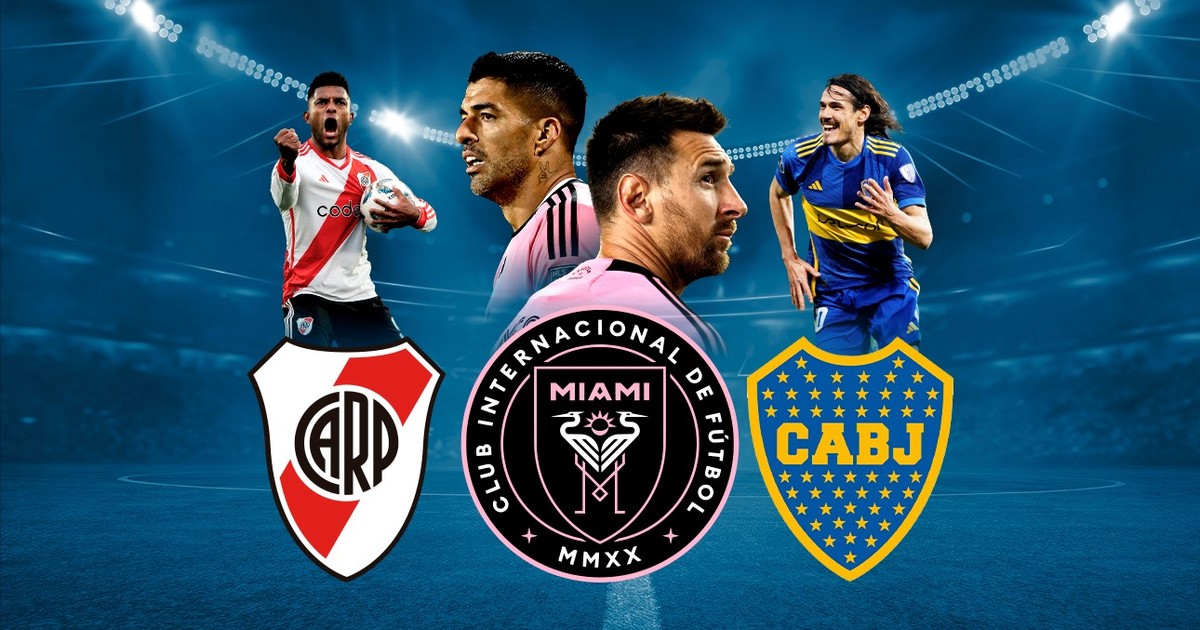 MUNDIAL DE CLUBES 2025 | Los partidos “morbo” que tendrán Boca Juniors, River Plate y el Inter Miami