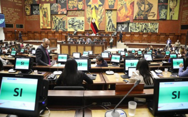 Asamblea Nacional archivó el proyecto de reforma a la Ley Amazónica porque sus disposiciones ya están vigentes