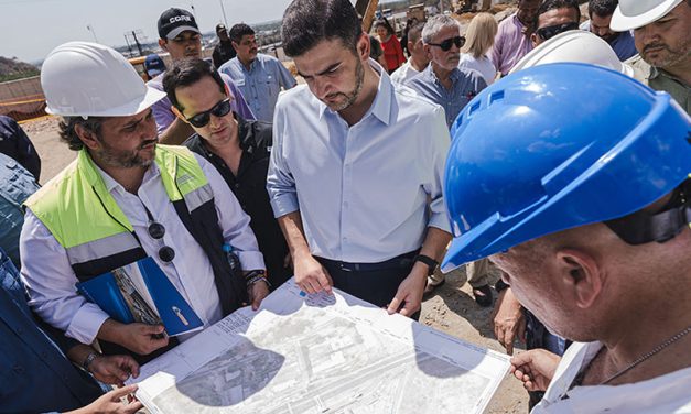 Alcalde inspeccionó avances de obra en la nueva Terminal Terrestre Municipal Costa