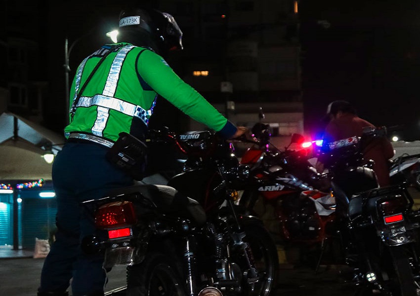 Operativo de ATM y Policía Nacional deja 28 motos retenidas y 42 citaciones de tránsito