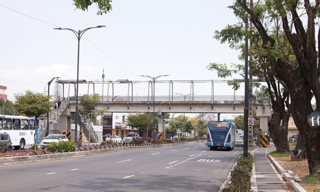 Cierres viales y cruce seguro durante el mantenimiento integral de paso peatonal elevado