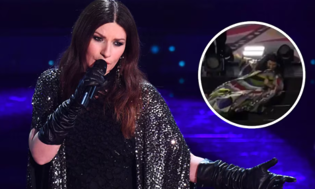 Laura Pausini sufrió una caída durante su show en Milán