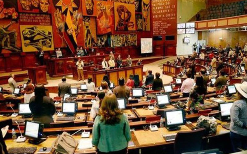 El Pleno sesionará en cinco jornadas; prevé retomar el juicio político a la exministra Andrea Arrobo