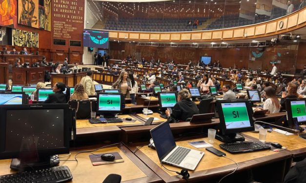 Con el voto del correísmo la Asamblea censuró a la exministra de Energía, Andrea Arrobo