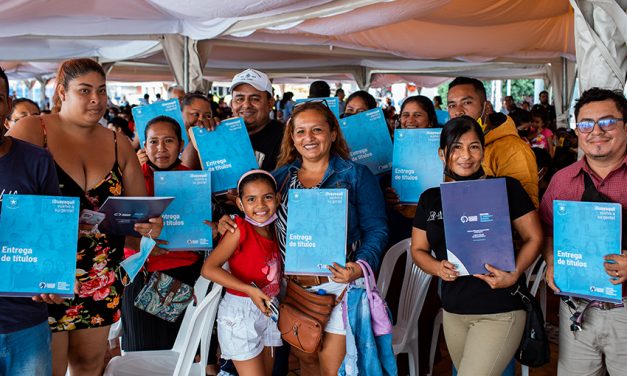 8.300 títulos de propiedad entregados por el Municipio hasta el 2024