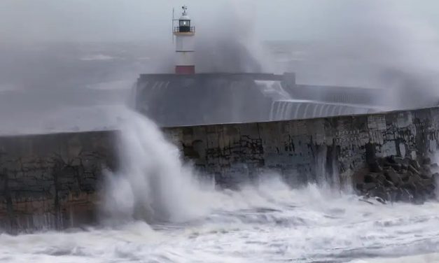 Tormenta “Darragh” causa alerta y cierre de aeropuertos