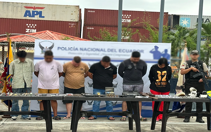 Mega operativo “Apolo 3” en Pascuales deja 9 armas decomisadas