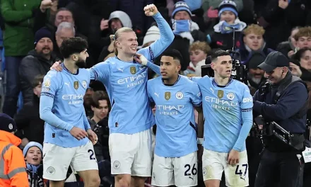 Manchester City aplastó por (4-1) al West Ham United en la Premier League