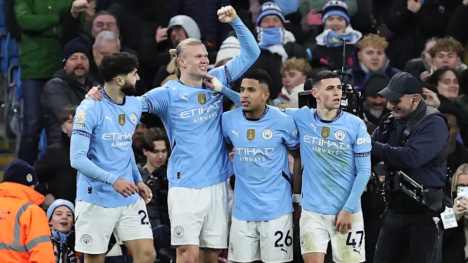 Manchester City aplastó por (4-1) al West Ham United en la Premier League