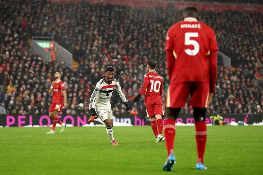 ¡Partidazo! Liverpool y Manchester United igualaron en Anfield