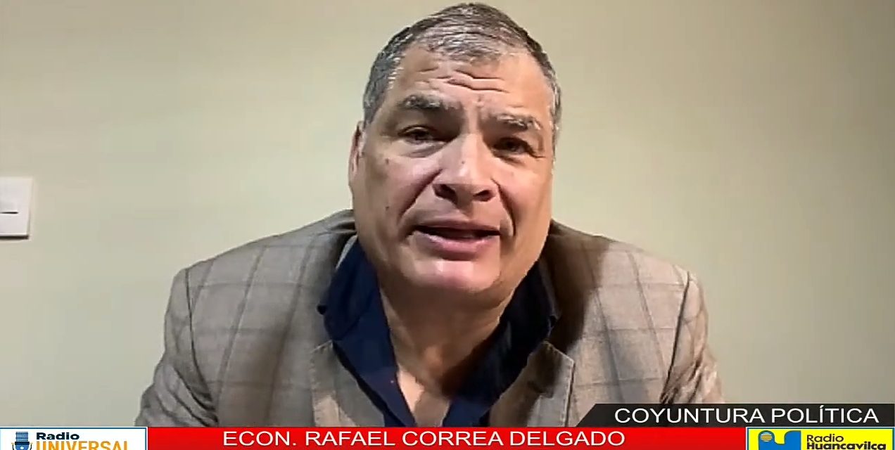 CONTRAPUNTO | Rafael Correa: No hay ninguna garantía de comicios transparentes en el próximo proceso electoral