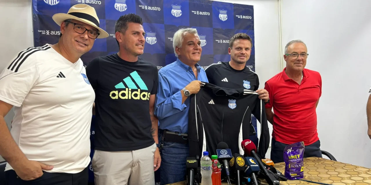 Cristian Nasuti y su regreso al Emelec: «Me pone muy feliz volver a un club donde viví cosas muy lindas»