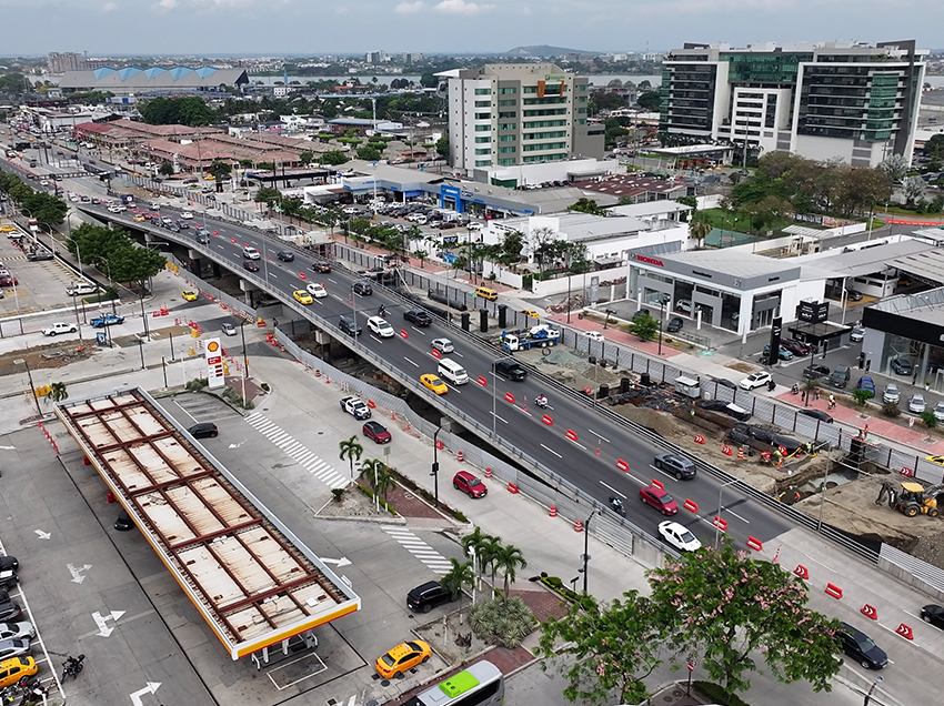 Arranca nueva fase en la construcción del segundo paso elevado sobre la Av. de Las Américas