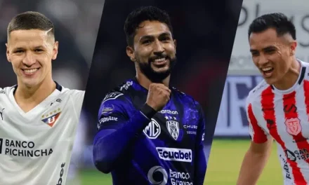 ¡4 JUGADORES DE LA LIGAPRO! El Top 10 de los goleadores de Sudamérica en el 2024