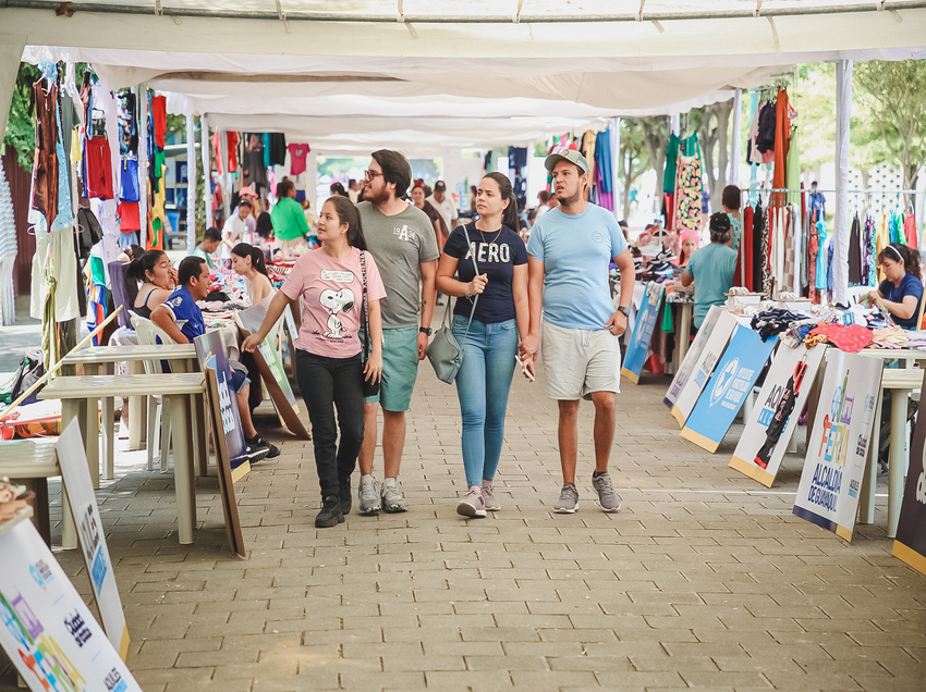 Más de 8.000 visitantes atrajo la edición 19 de Feria Alcaldía de Guayaquil en Parque Samanes