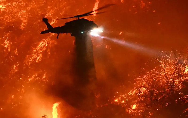 Muertos por incendios en Los Ángeles aumentan a 24