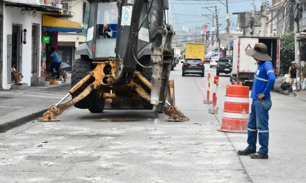 Inicia intervención de más de 6 kilómetros de calles en Mapasingue Este