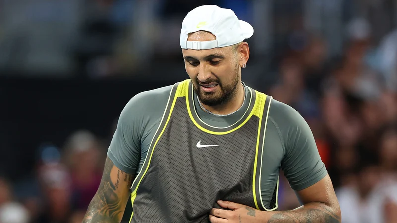 TENIS | Nick Kyrgios anticipó su retiro tras la derrota en primera ronda del Australian Open: “Tengo que ser realista”