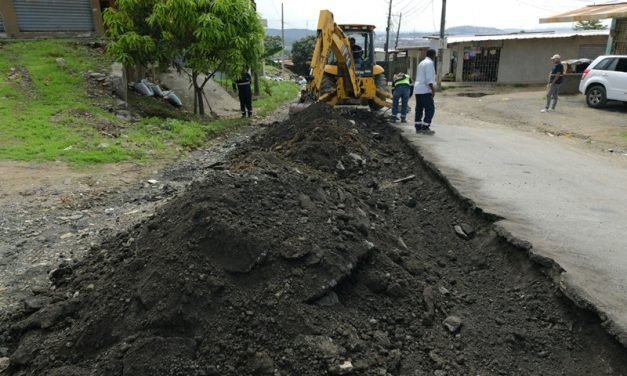 Dirección de Obras Públicas interviene 2 kilómetros de vías en la Cooperativa  San Francisco 2