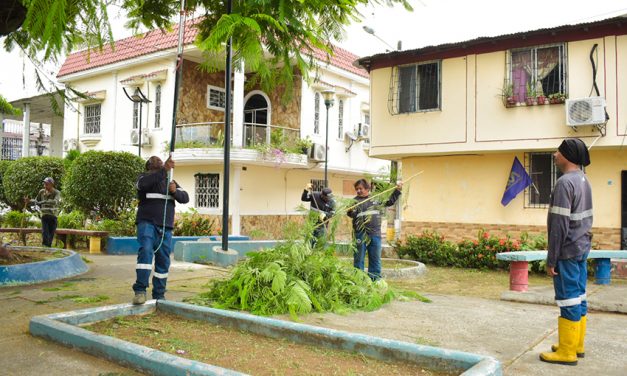 Municipio atiende petición ciudadana para mantenimiento de parque en ciudadela Sopeña