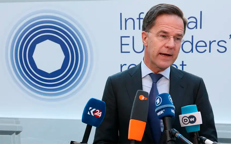Rutte pide a países aliados gastar más dinero para la OTAN