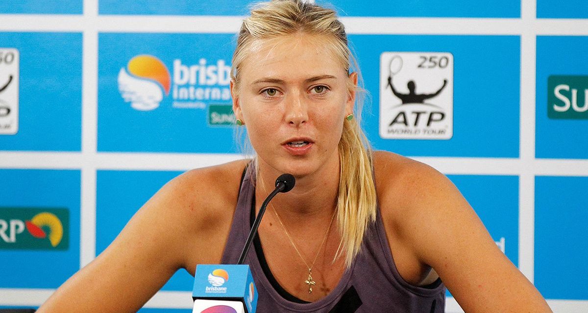 TENIS | Maria Sharapova eligió al mejor tenista de la historia entre Djokovic, Nadal y Federer