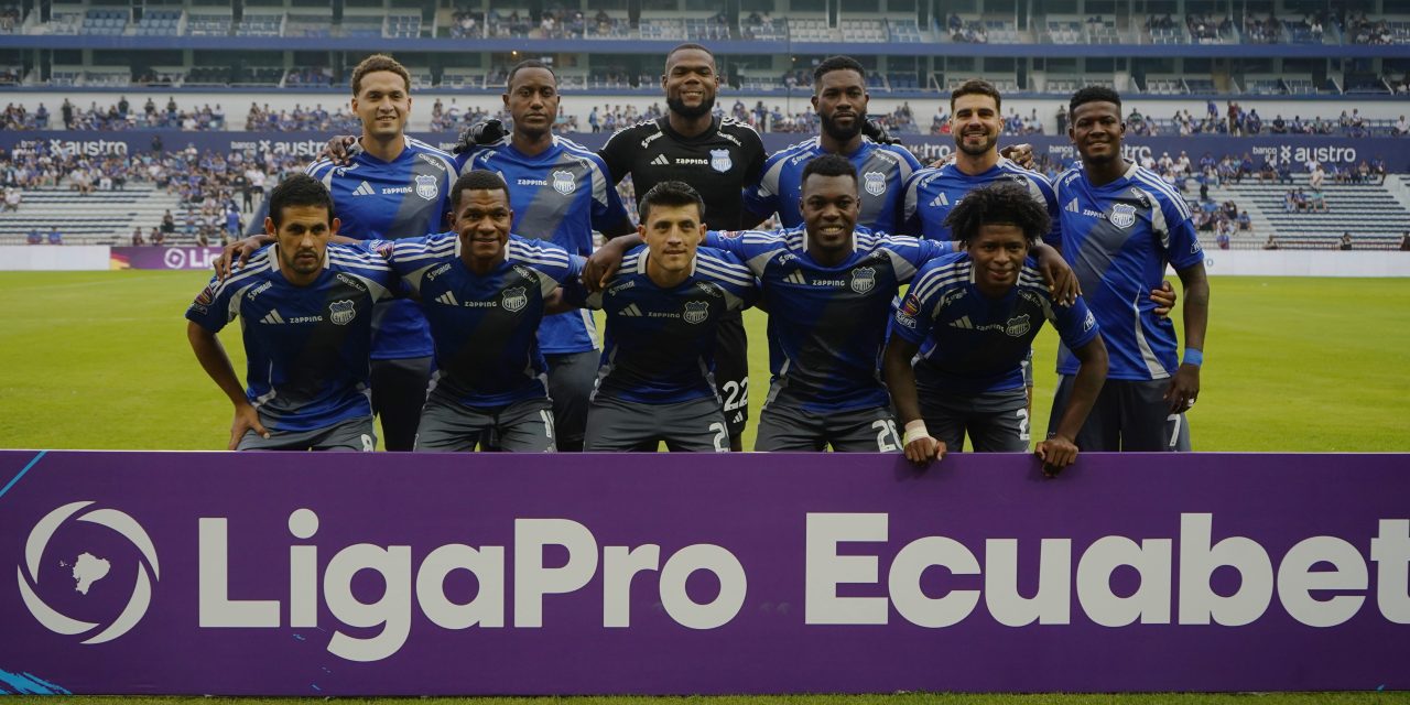 Alineación del Emelec para enfrentar a Macará en el Capwell