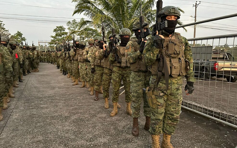 Fuerzas Armadas emiten comunicado sobre el combate al crimen organizado