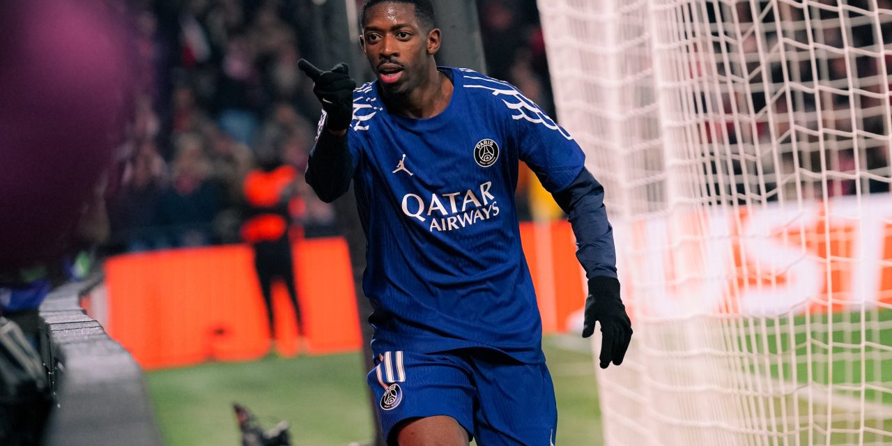 Con Pacho de titular el PSG goleó al Stade Brestois por los playoffs de la Champions League