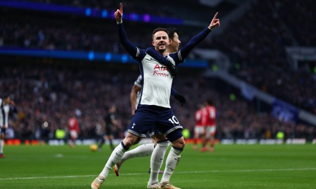 POR LA MÍNIMA: Tottenham venció al Manchester United en Londres