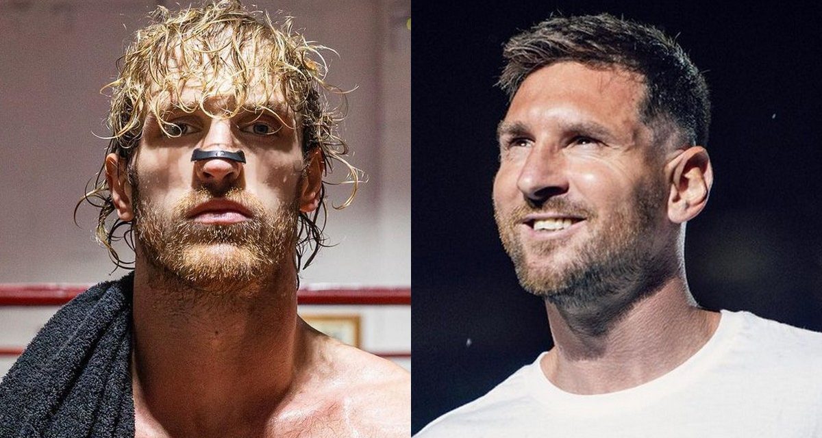 ESTADOS UNIDOS | Logan Paul invitó a pelear a Lionel Messi: “Te veo en el ring hermano”
