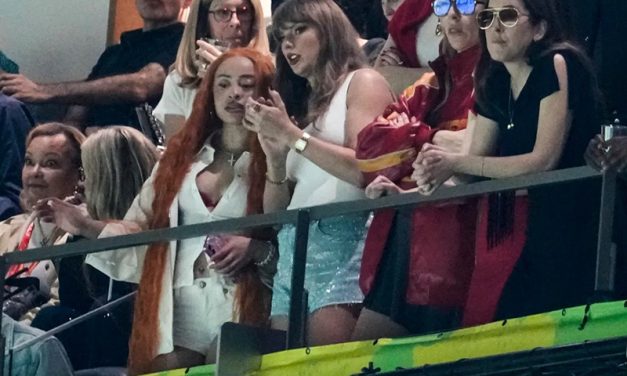 Taylor Swift reaccionó al ser abucheada en el Super Bowl LIX